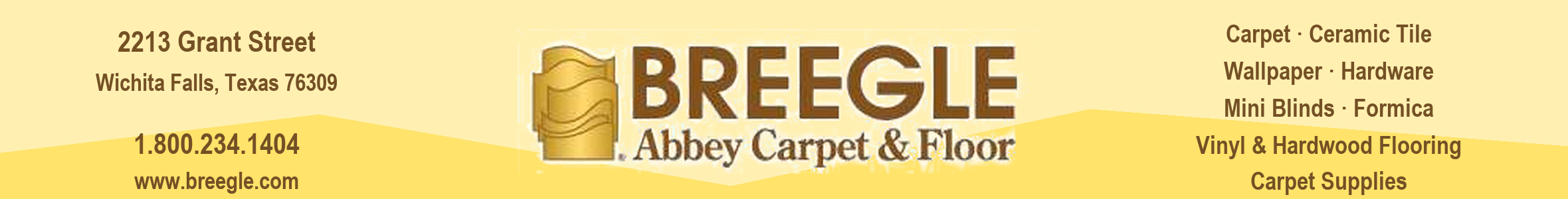 Breegle Abbey Carpet & Floor advertisement — visit website