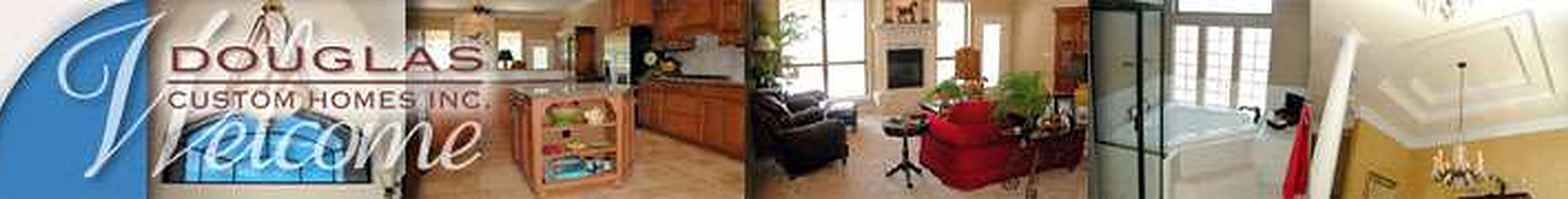 Douglas Custom Homes advertisement — visit website