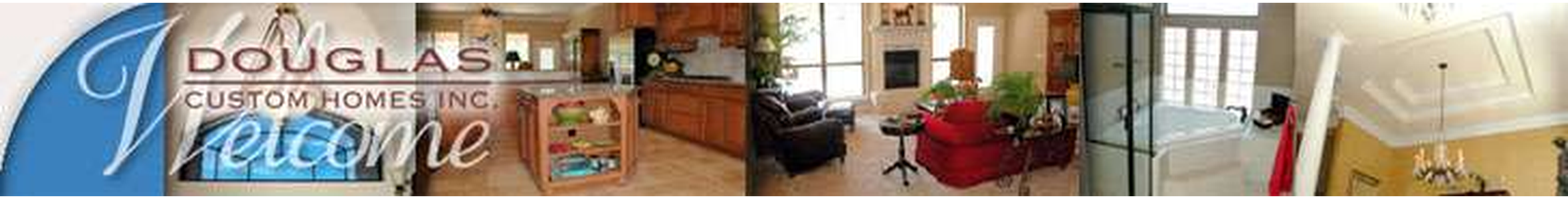 Douglas Custom Homes advertisement — visit website